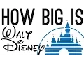 Download Lagu How BIG is Walt Disney? (The Story of Disney)