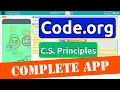 Code org Lesson 8 Loops Lock Screen Maker App Tutorial with Answers Unit 6 CS Principles