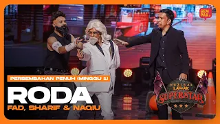  persembahan penuh kumpulan roda fad sharif u0026 naqiu muzikal lawak superstar 5 minggu 1