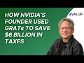 How Nvidia s founder Jensen Huang used GRATs for estate planning saved over 6 billion in taxes