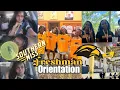 MY USM College freshman orientation
