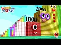 Numberblocks Comparison 1 to 10 15 vs 1000 10000 15000 Numberblocks Standing Tall