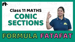 Conic Sections Class 11 Maths Formulas chapter wise CBSE NCERT