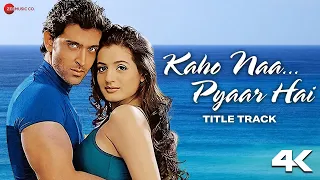 kaho naa pyaar hai title track hrithik roshan u0026 ameesha patel alka yagnik u0026 udit narayan