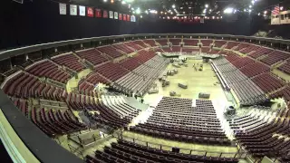 Schottenstein Center Conversion Timelapse - Neil Diamond to Girls Basketball State Tournament