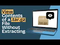 How to View Contents of a tar gz File Without Extracting Command-Line Tutorial for Ubuntu