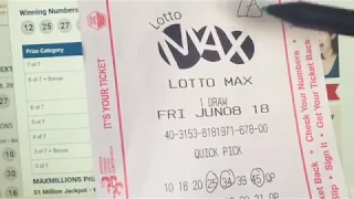 18142 加拿大奖券LOTTO MAX 详细讲解 如何兑奖 相关英语 