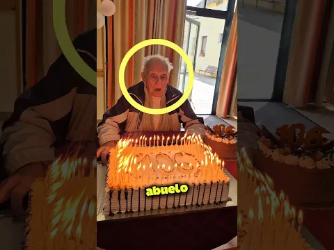 El Cumpleaños De Este Abuelo Tuvo Una Vela Que No Se Apagaba 🎂🕯️