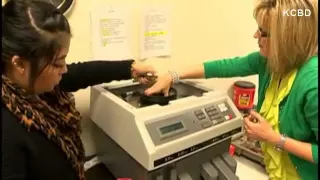 Slaton man deposits 500 pounds of pennies