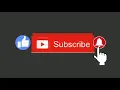 Animasi subscribe dan Tanda lonceng YouTube