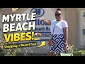 Exploring Myrtle Beach Hilton Hotel Tanger Outlets Vlog