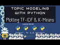 Plotting TF-IDF and K-Means Data with Matplotlib Topic Modeling in Python for DH 02 04