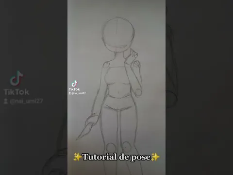 Tutorial de pose #arte #shorts #artist #dibujo