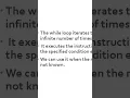 While Loop Malayalam Tutorial