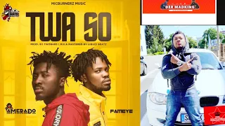 amerado twa so ft fameye official video on theknockdown by der madking