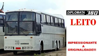NIELSON DIPLOMATA 380 LEITO, ÔNIBUS TODO ORIGINAL, JÁ VIU  ASSIM?????