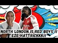 Lagu NORTH LONDON IS RED !!! EZE HATTRICK BUAT FAN SPURS MENANGIS !!