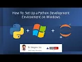 Install Jupyter Notebook on Windows Python for Beginners Add python to Path variable