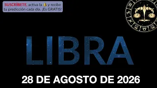 Horóscopo Diario - Libra - 28 de Agosto de 2026.