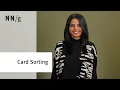 Card Sorting Why When