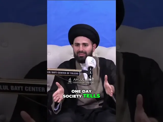 ⁣Don’t follow society! | Sayed Mohammad Baqer Qazwini. #quran #imamali #islam #islamiclectures #shia