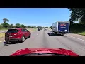 Bridgewater to Holmdel NJ I-287 South Garden State Parkway South August 2025 Summer Drive