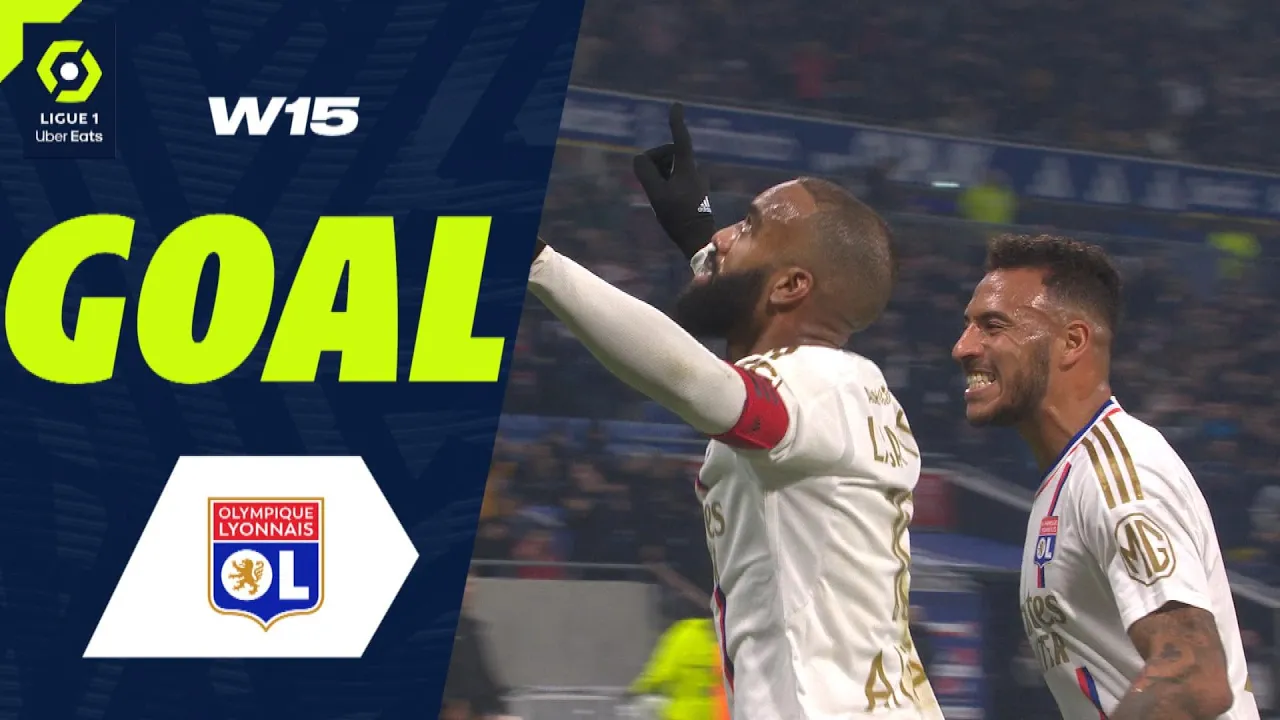 Goal Alexandre LACAZETTE (25' - OL) OLYMPIQUE ...
