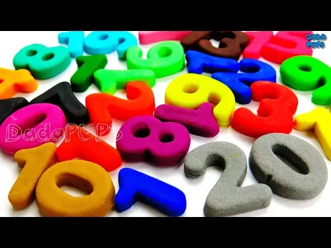 Download MP3 Learn To Count, Numbers with Play Doh|Numbers 0 to 20 Collection|Numbers 0 to 100|Counting 0 to 100