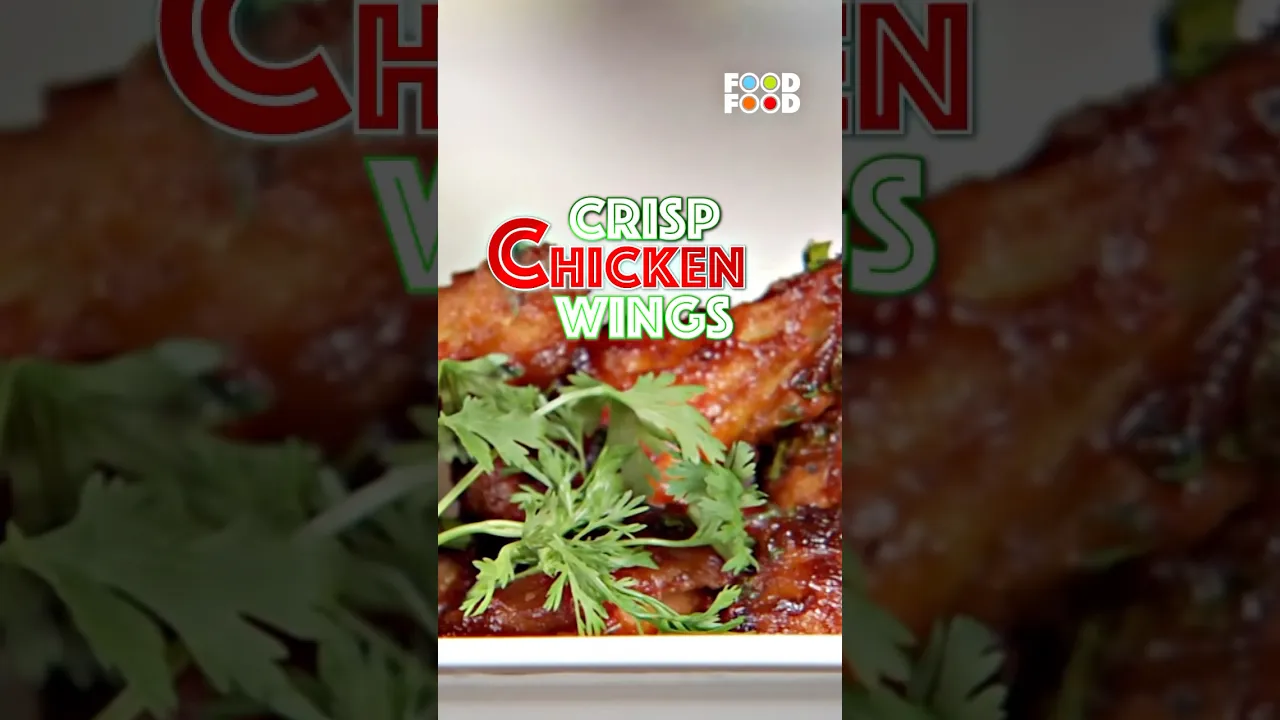 Spice up your day with a plate of these golden, crispy chicken wings 