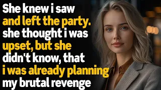 She Knew I Saw And Left The Party. She Thought I Was Upset, But I Planned My Brutal Revenge