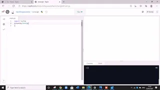 python with turtle rectangle