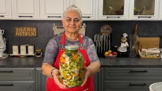 Qarışıq Kələm Turşusu / Qışa Hazırlıq 