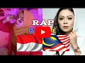 Download Lagu Battle Rap - cewek Indonesia Vs cewek Malaysia - Oklinfia \u0026 Sophia