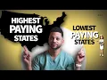 5 States Where NURSES Make the MOST and The LEAST With Cost of Living Nurses To Riches
