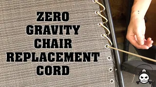 Zero Gravity Chair Replacement Rope