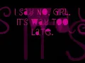 Oh tonight—The Josh Abbott Band—Lyrics