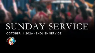 October 11, 2026 | Sunday English Service | Kinoya Assembly