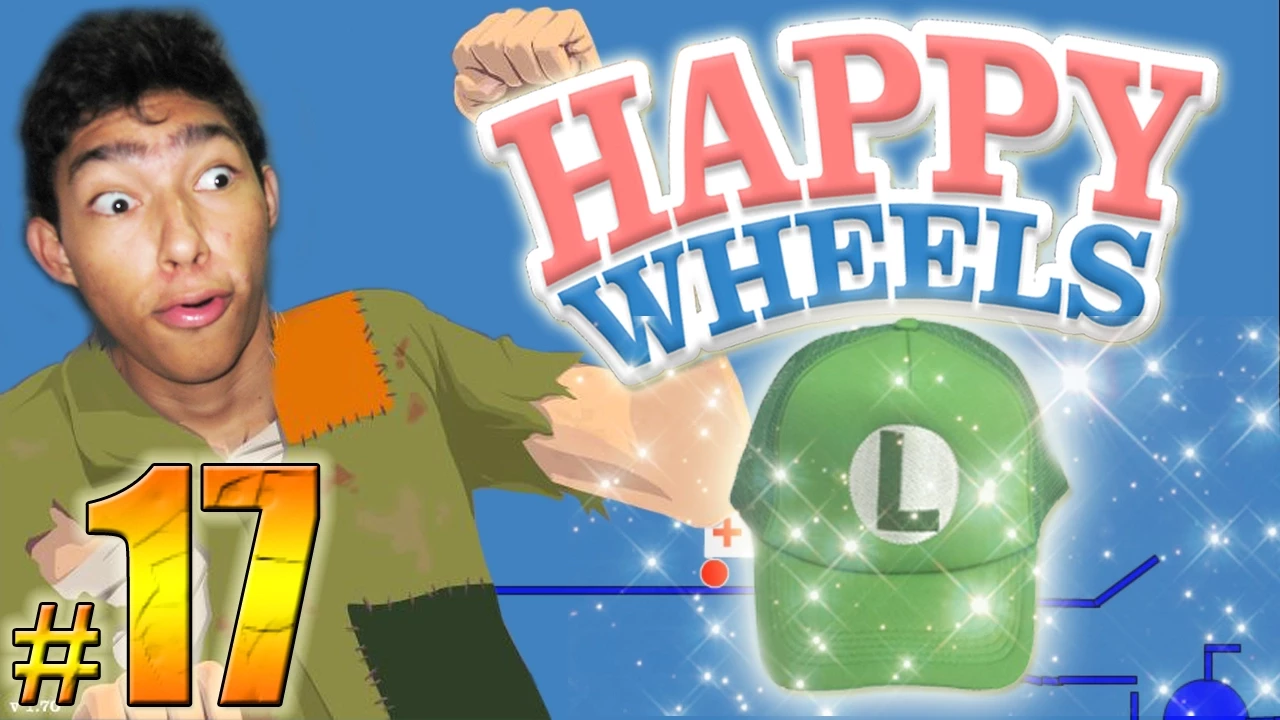 LA GORRA DE LA SUERTE - Happy Wheels: Episodio 17 | Fernanfloo