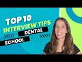 10 Dental School Interview Tips You Don t Want To Miss