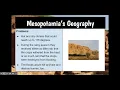 Notes - Mesopotamia Geography