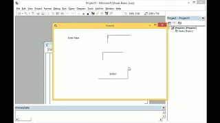 Ch - Taking INPUT Displaying OUTPUT ll Visual Basic