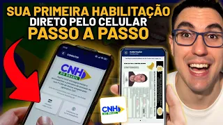 CNH do Brasil: TIRE sua HABILITAÇÃO pelo CELULAR | PASSO a PASSO