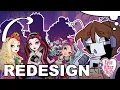 REBOOTING EVER AFTER HIGH speedpaint commentary rewrite