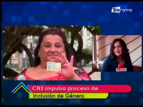 CNE impulsa proceso de inclusión de Género