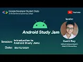 Introduction to Android Study Jams - ASJ 01