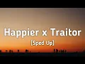 Download Lagu Olivia Rodrigo - Happier x Traitor (Sped Up/Lyrics) [TikTok Song]