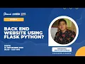 Back End Website using Flask Python Muhammad Hidayatur Rahman