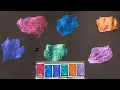 Making My Own Metallic Chameleon Watercolor Paints