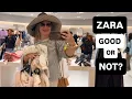 ZARA TRY ON HAUL 2026 What Looks Good New Collection in Barcelona