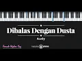 Download Lagu Dibalas Dengan Dusta - Audy Item (KARAOKE PIANO - FEMALE HIGHER KEY)